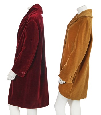 Lot 382 - Two Romeo Gigli coats, 1990s