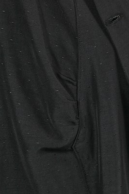 Lot 321 - A Maison Martin Margiela artisanal black rayon blouse, Autumn-Winter 1993-94