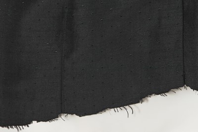 Lot 321 - A Maison Martin Margiela artisanal black rayon blouse, Autumn-Winter 1993-94