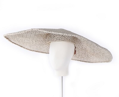 Lot 78 - A Phillip Treacy oversized saucer hat made for...