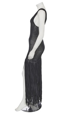 Lot 324 - A Jean Paul Gaultier black polyamide dress, 'She Wolf' collection, Spring-Summer 1993