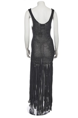 Lot 324 - A Jean Paul Gaultier black polyamide dress, 'She Wolf' collection, Spring-Summer 1993