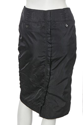 Lot 261 - An Yves Saint Laurent by Tom Ford black wool corset ensemble, circa 2002