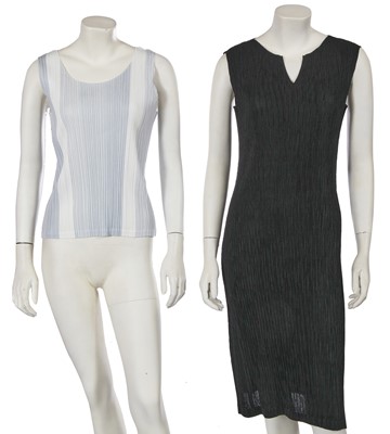 Lot 281 - A group of Issey Miyake pleated polyester garments, 2000s-2010s