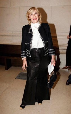 Lot 63 - Marianne Faithfull's black Chanel by Karl Lagerfeld ensemble, 'Paris-London' collection, Métiers d'Art, pre-fall 2008