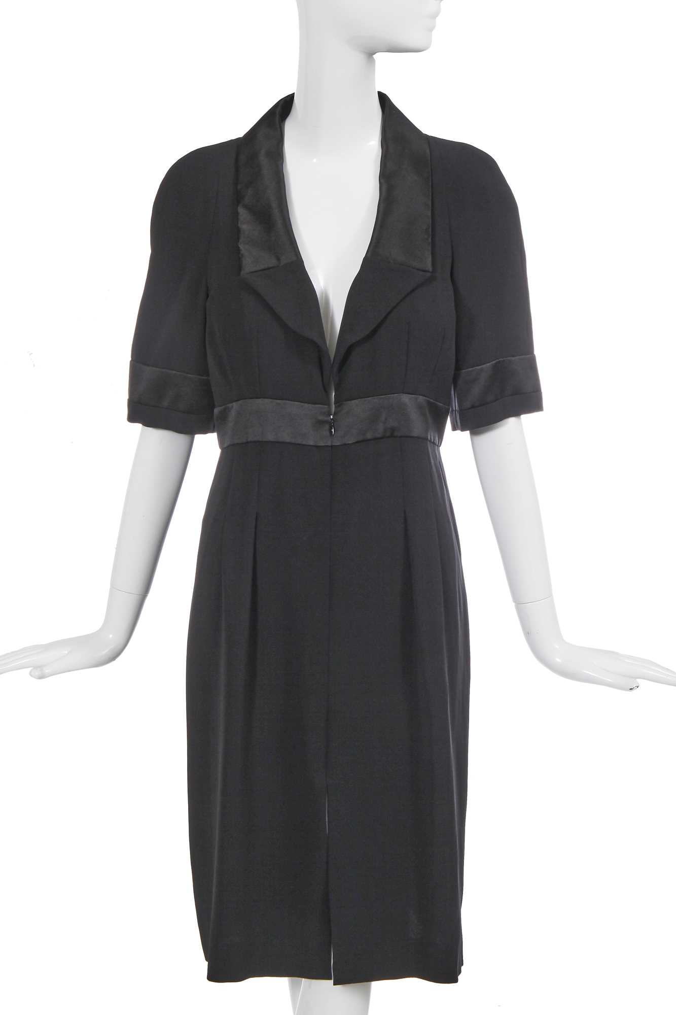 Lot 64 - Marianne Faithfull's Chanel by Karl Lagerfeld little black dress, Autumn-Winter 2007-08