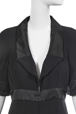 Lot 64 - Marianne Faithfull's Chanel by Karl Lagerfeld little black dress, Autumn-Winter 2007-08