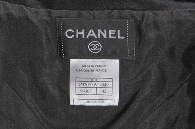 Lot 64 - Marianne Faithfull's Chanel by Karl Lagerfeld little black dress, Autumn-Winter 2007-08