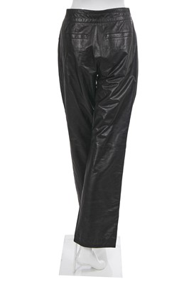 Lot 72 - Marianne Faithfull's black Chanel by Karl Lagerfeld ensemble, 2000s