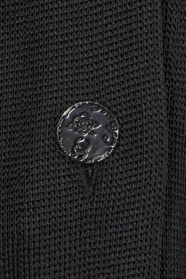 Lot 72 - Marianne Faithfull's black Chanel by Karl Lagerfeld ensemble, 2000s
