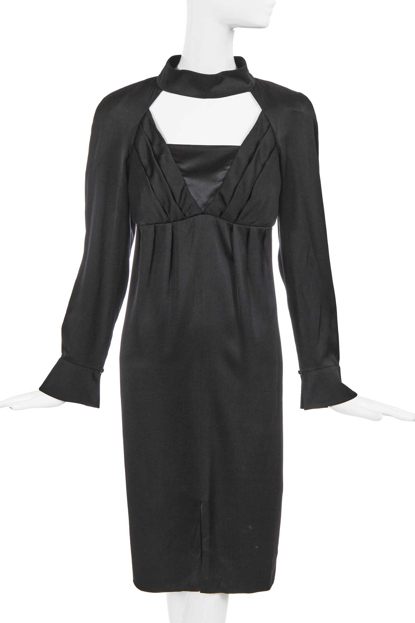 Lot 69 - Marianne Faithfull's Chanel by Karl Lagerfeld little black dress, 2000s