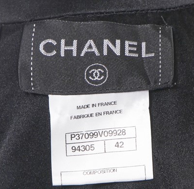 Lot 69 - Marianne Faithfull's Chanel by Karl Lagerfeld little black dress, 2000s
