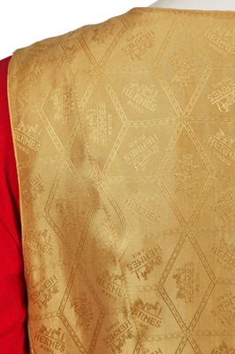 Lot 180 - An Hermès printed waistcoat and t-shirt, circa 1991