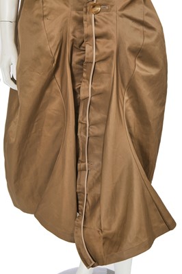 Lot 280 - A Junya Watanabe/Comme des Garçons khaki cotton dress, Spring-Summer 2007