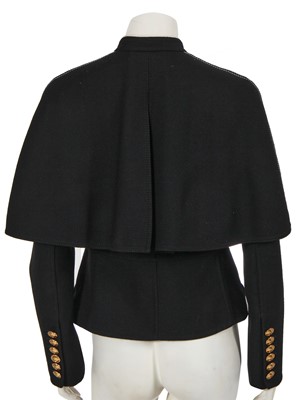 Lot 225 - A Burberry by Christopher Bailey black wool jacket, Pre-Fall 2016