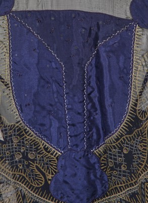 Lot 465 - A Zandra Rhodes printed chiffon tunic dress, 1980s