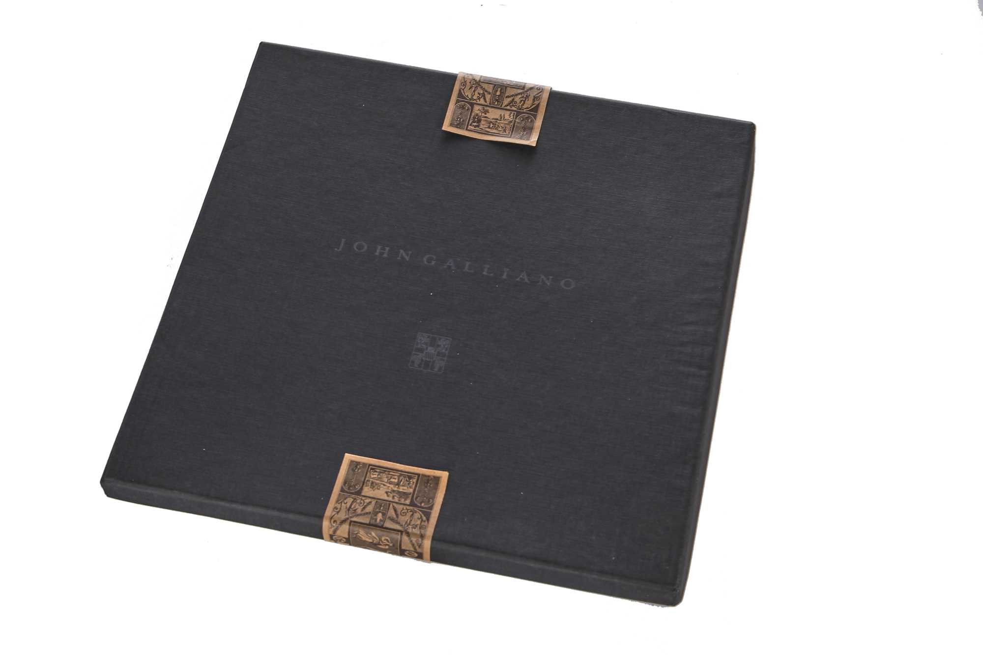 Lot 410 - A John Galliano boxed press pack, 'The Rose' collection, Autumn-Winter 1987-88