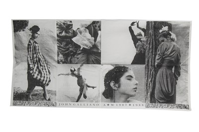 Lot 410 - A John Galliano boxed press pack, 'The Rose' collection, Autumn-Winter 1987-88