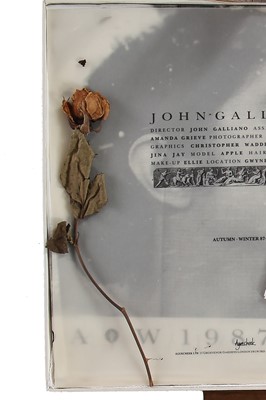 Lot 410 - A John Galliano boxed press pack, 'The Rose' collection, Autumn-Winter 1987-88