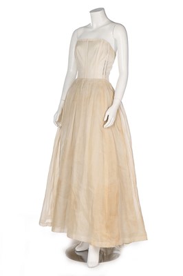 Lot 204 - A Christian Dior silk and tulle petticoat,...