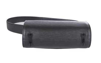 Lot 174 - A Louis Vuitton black Epi leather Nocturne bag, 1990s