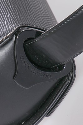 Lot 174 - A Louis Vuitton black Epi leather Nocturne bag, 1990s