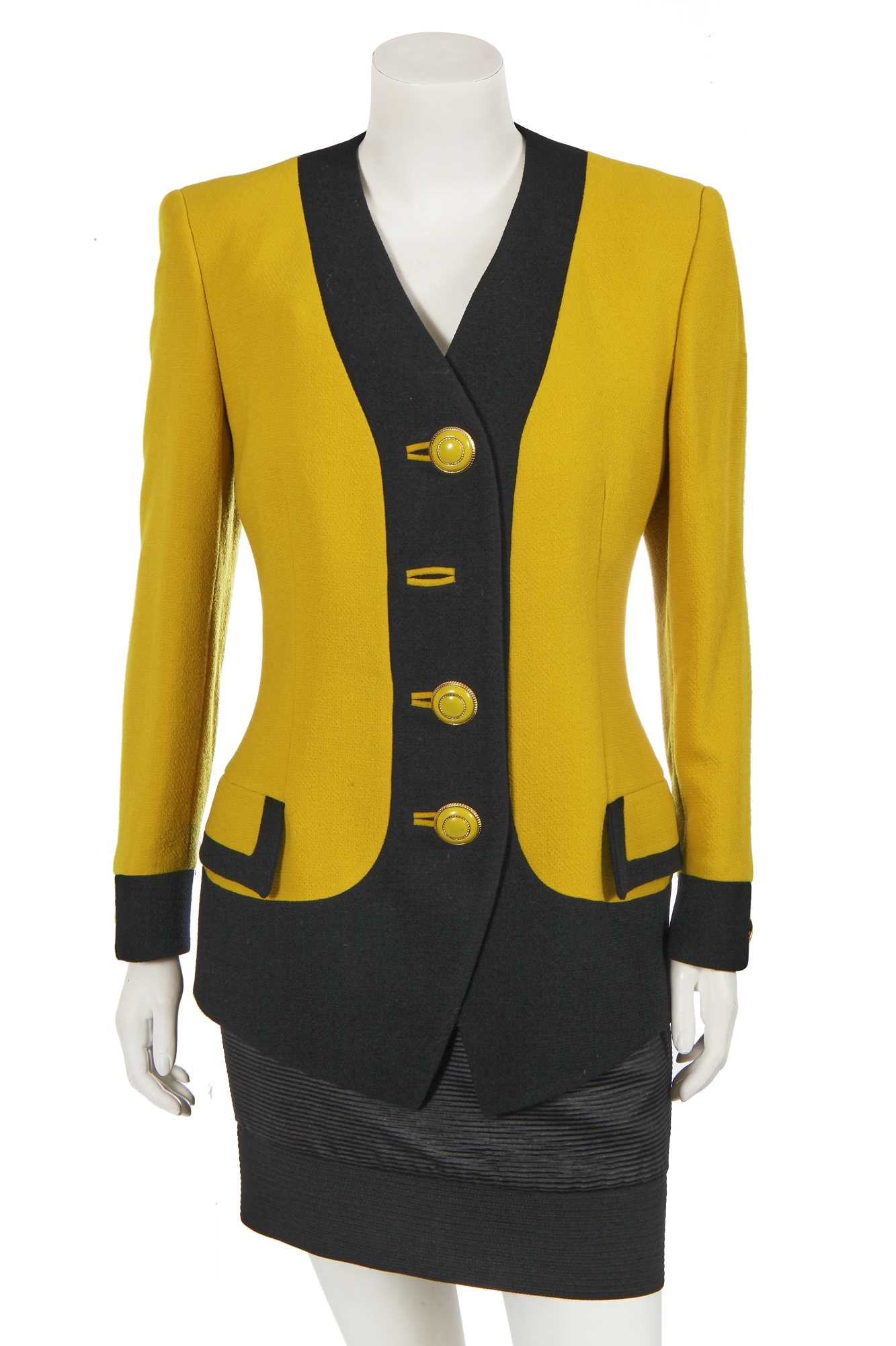 Lot 342 - A Gianni Versace dress and jacket, Autumn-Winter 1991-92