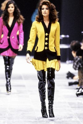 Lot 342 - A Gianni Versace dress and jacket, Autumn-Winter 1991-92