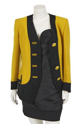 Lot 342 - A Gianni Versace dress and jacket, Autumn-Winter 1991-92