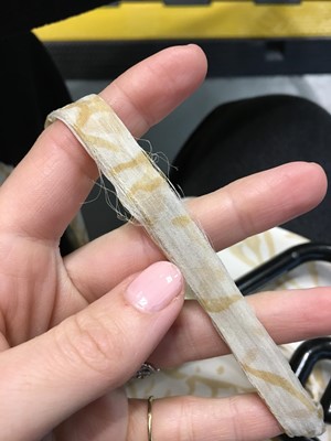 Lot 486 - A Halston printed beige crêpe de chine dress, circa 1978