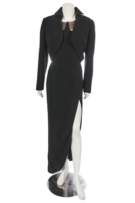 Lot 267 - A Thierry Mugler wool-blend ensemble 'Les Solarisées' collection, Spring-Summer 2001
