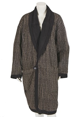 Lot 293 - An Issey Miyake unisex reversible quilted cotton coat, Autumn-Winter 1985-86