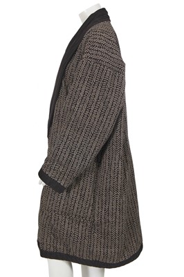 Lot 293 - An Issey Miyake unisex reversible quilted cotton coat, Autumn-Winter 1985-86
