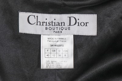 Lot 252 - A Christian Dior by John Galliano black lambskin bondage jacket, commercial collection 2003