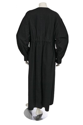 Lot 283 - A Yohji Yamamoto black cotton-duck coat, 2000s