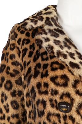 Lot 33 - A Seymour Kearney leopard skin coat, circa...