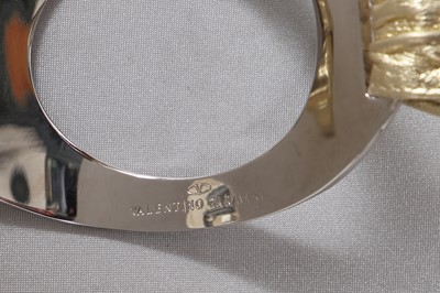 Lot 256 - A Valentino Garavani gold leather belt, Autumn-Winter 2002-03