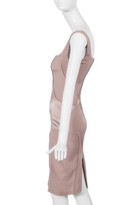 Lot 127 - A Gucci by Tom Ford nude silk-blend bodycon dress, Autumn-Winter 2003-04