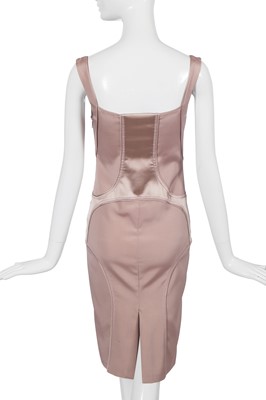 Lot 127 - A Gucci by Tom Ford nude silk-blend bodycon dress, Autumn-Winter 2003-04