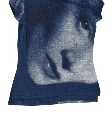 Lot 330 - A Vivienne Westwood 'Marlene' print cotton jersey t-shirt, 'Always on Camera' collection, Autumn-Winter 1992-93