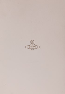 Lot 320 - A Vivienne Westwood staff t-shirt and show invitation, 'On Liberty' collection, Autumn-Winter 1994-95
