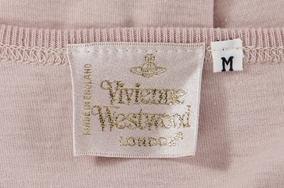 Lot 320 - A Vivienne Westwood staff t-shirt and show invitation, 'On Liberty' collection, Autumn-Winter 1994-95