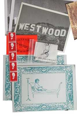 Lot 333 - A large group of Vivienne Westwood show invitations and ephemera, 1990s