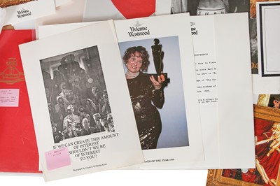 Lot 333 - A large group of Vivienne Westwood show invitations and ephemera, 1990s
