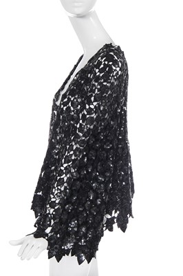 Lot 61 - Marianne Faithfull's Chanel by Karl Lagerfeld sequined cutwork lace top, Autumn-Winter 2011-12