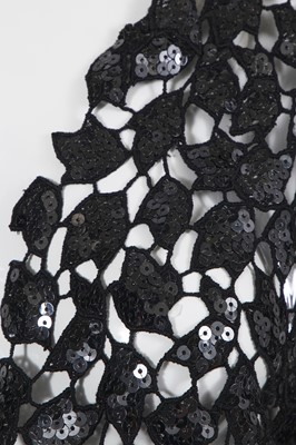 Lot 61 - Marianne Faithfull's Chanel by Karl Lagerfeld sequined cutwork lace top, Autumn-Winter 2011-12