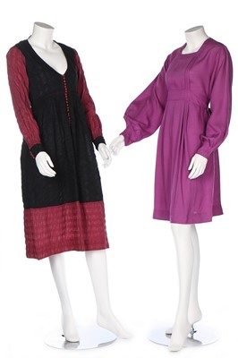 Lot 18 - A group of Jean Muir dresses and separates,...