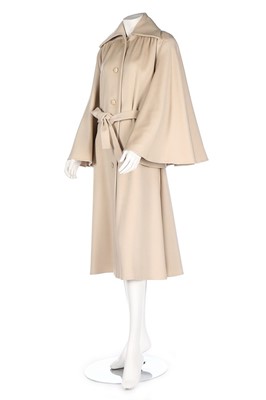 Lot 29 - A Marc Bohan for Christian Dior beige wool...