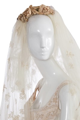 Lot 213 - A Vivienne Westwood wedding ensemble, 'Always On Camera' collection, Autumn-Winter 1992-93