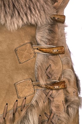 Lot 173 - An Alexander McQueen brown shearling coat, 'The Overlook' collection, Autumn-Winter 1999-2000